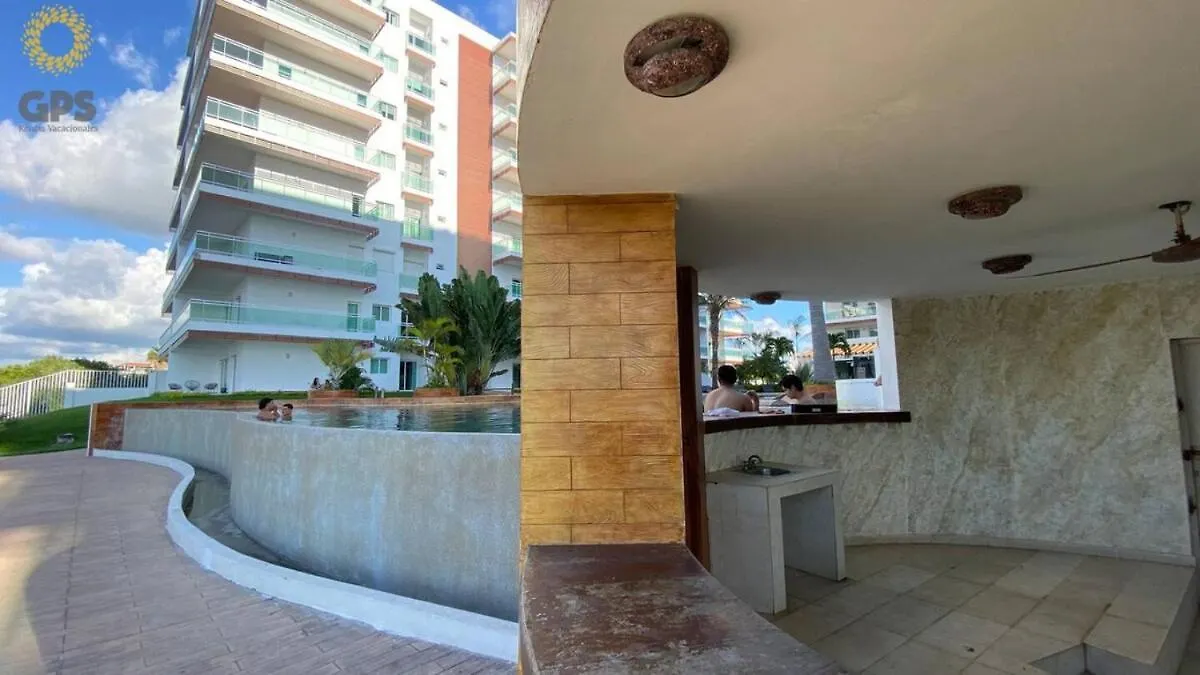 View Of The Pool And Facing The Marina - 2009G Apartment Mazatlan